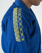 KINGZ MI-K ROOTS - BLAUER - WEISSER KIMONO / GI
