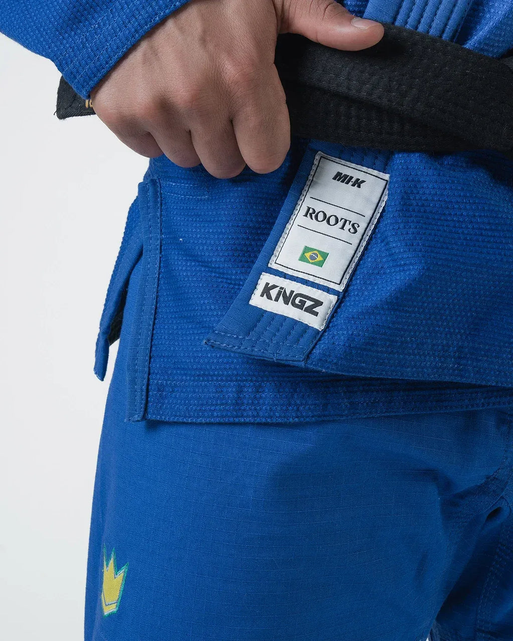 KINGZ MI-K ROOTS - BLAUER - WEISSER KIMONO / GI