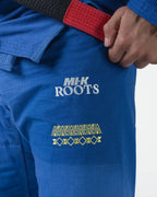 KINGZ MI-K ROOTS - BLAUER - WEISSER KIMONO / GI