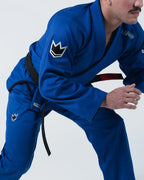 KINGZ NANO 3.0 JIU JITSU - KIMONO / GI NEGRO - AZUL - BLANCO