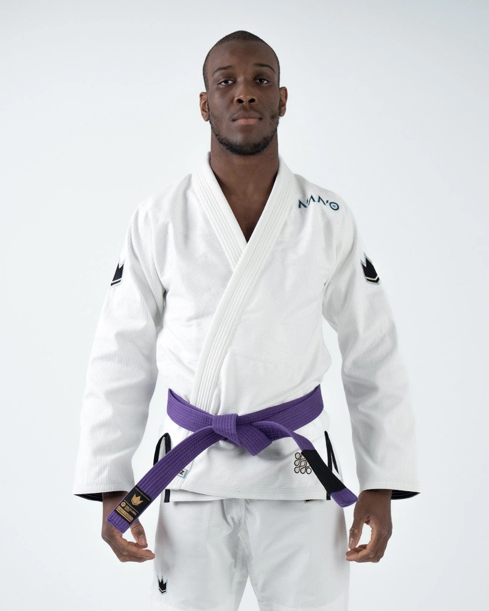 KINGZ NANO 3.0 JIU JITSU - KIMONO / GI NEGRO - AZUL - BLANCO