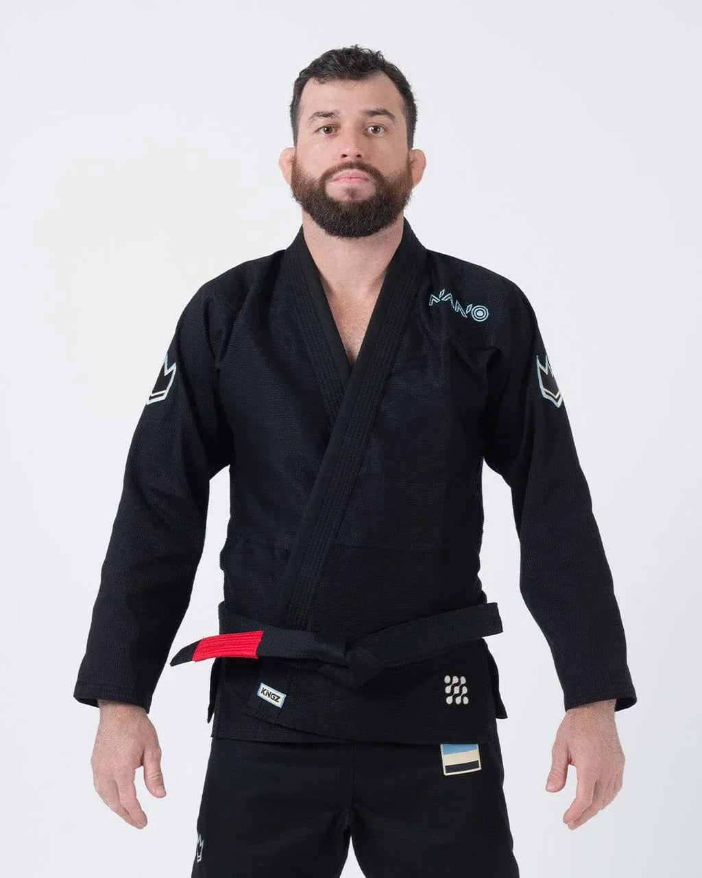 KIMONO / GI KINGZ NANO 3.0 TERRA EDICIÓN LIMITADA JIU JITSU NEGRO - AZUL - BLANCO