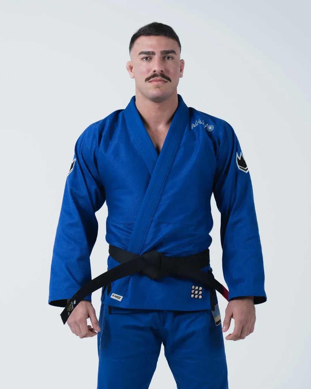 KIMONO / GI KINGZ NANO 3.0 TERRA EDICIÓN LIMITADA JIU JITSU NEGRO - AZUL - BLANCO