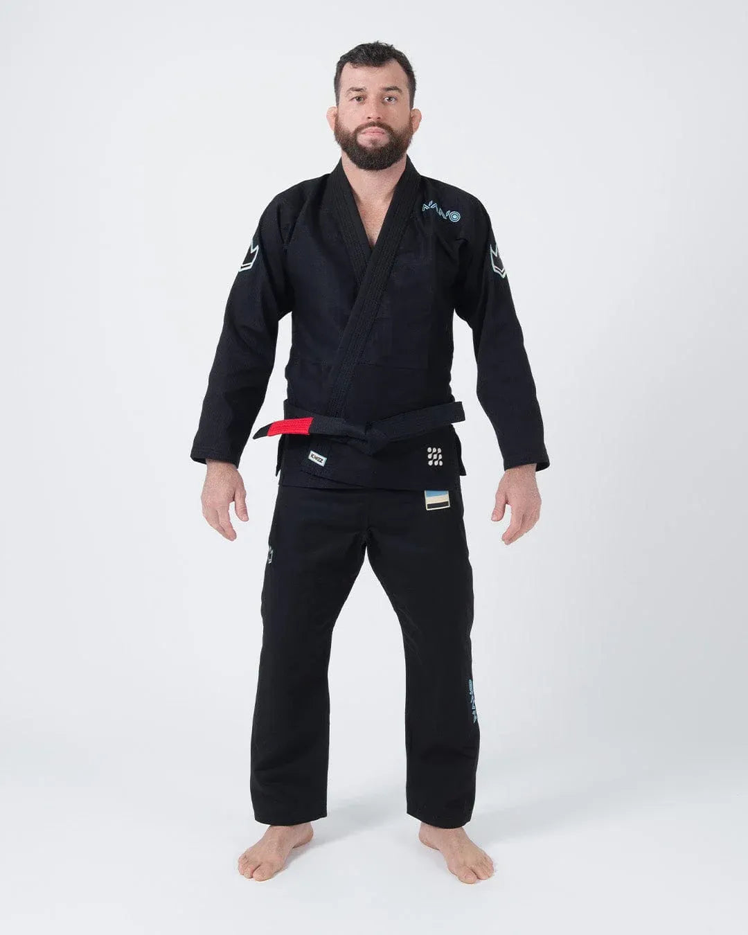 KIMONO / GI KINGZ NANO 3.0 TERRA EDICIÓN LIMITADA JIU JITSU NEGRO - AZUL - BLANCO