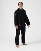 KINGZ NANO 3.0 TERRA LIMITED EDITION DAMEN JIU JITSU - SCHWARZ - WEISS KIMONO / GI