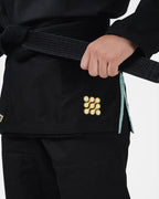 KINGZ NANO 3.0 TERRA LIMITED EDITION DAMEN JIU JITSU - SCHWARZ - WEISS KIMONO / GI