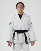KINGZ NANO 3.0 TERRA LIMITED EDITION DAMEN JIU JITSU - SCHWARZ - WEISS KIMONO / GI