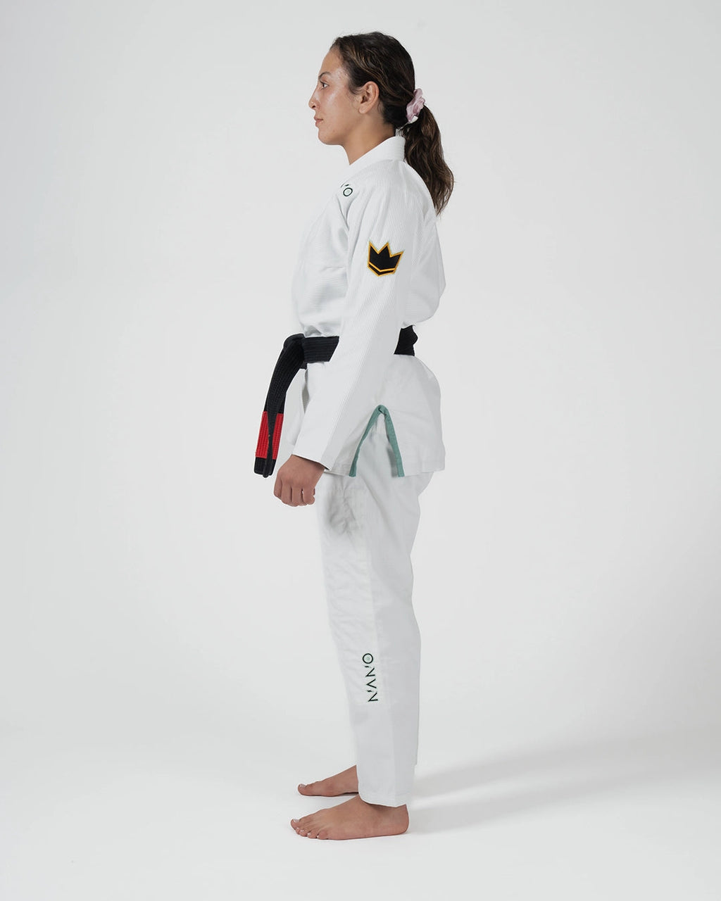 KINGZ NANO 3.0 TERRA LIMITED EDITION DAMEN JIU JITSU - SCHWARZ - WEISS KIMONO / GI