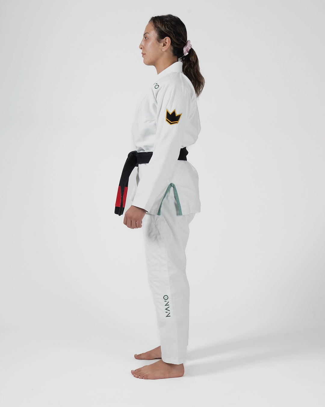 KINGZ NANO 3.0 TERRA LIMITED EDITION DAMEN JIU JITSU - SCHWARZ - WEISS KIMONO / GI