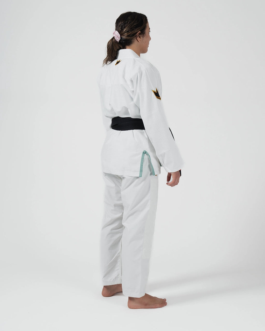 KINGZ NANO 3.0 TERRA LIMITED EDITION DAMEN JIU JITSU - SCHWARZ - WEISS KIMONO / GI