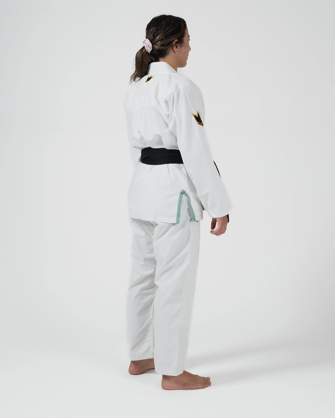 KINGZ NANO 3.0 TERRA LIMITED EDITION DAMEN JIU JITSU - SCHWARZ - WEISS KIMONO / GI