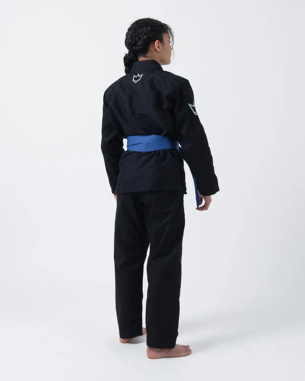 KINGZ NANO 3.0 DAMEN JIU JITSU - SCHWARZ - BLAU - WEISS KIMONO / GI
