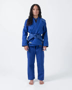 KINGZ NANO 3.0 DAMEN JIU JITSU - SCHWARZ - BLAU - WEISS KIMONO / GI