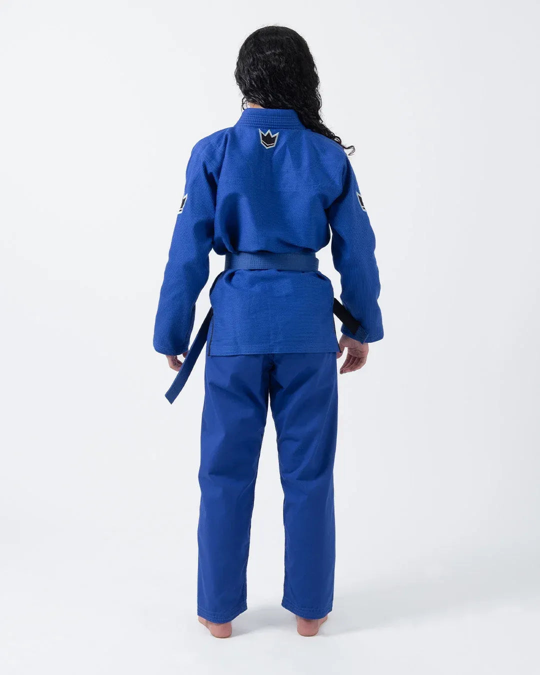 KINGZ NANO 3.0 DAMEN JIU JITSU - SCHWARZ - BLAU - WEISS KIMONO / GI