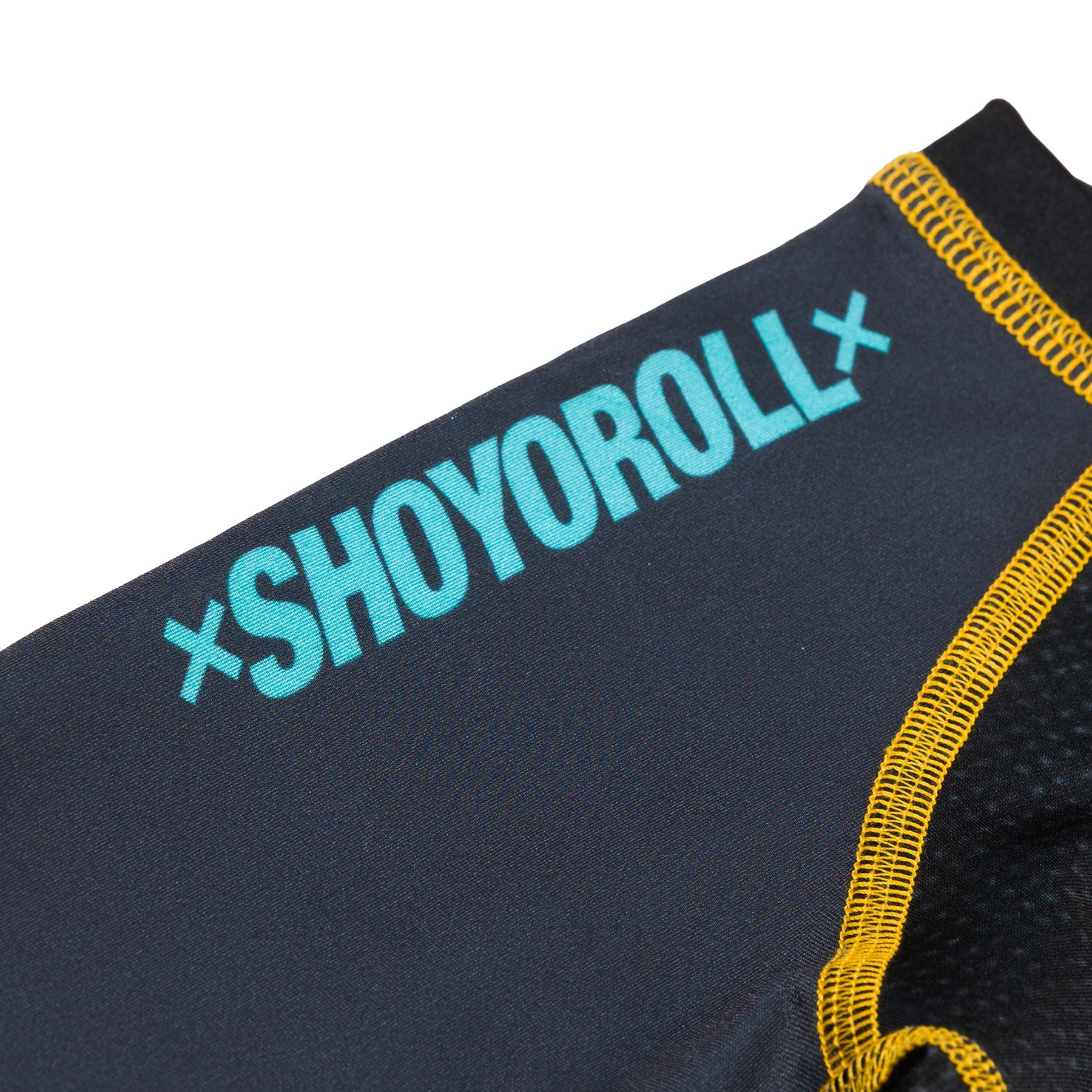 SHOYOROLL PW RANKED LS BLACK RASHGUARD