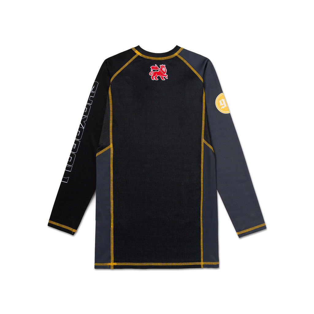 SHOYOROLL PW RANKED LS SCHWARZ RASHGUARD