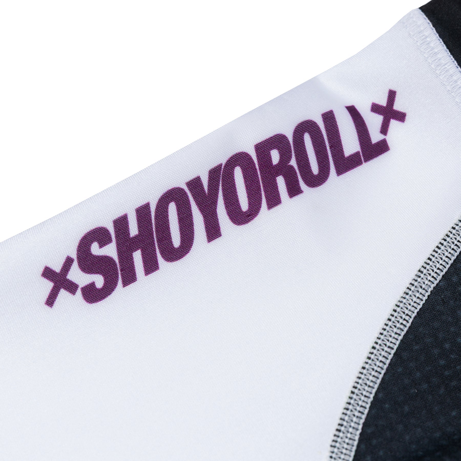 SHOYOROLL PW RANKED LS WHITE RASHGUARD