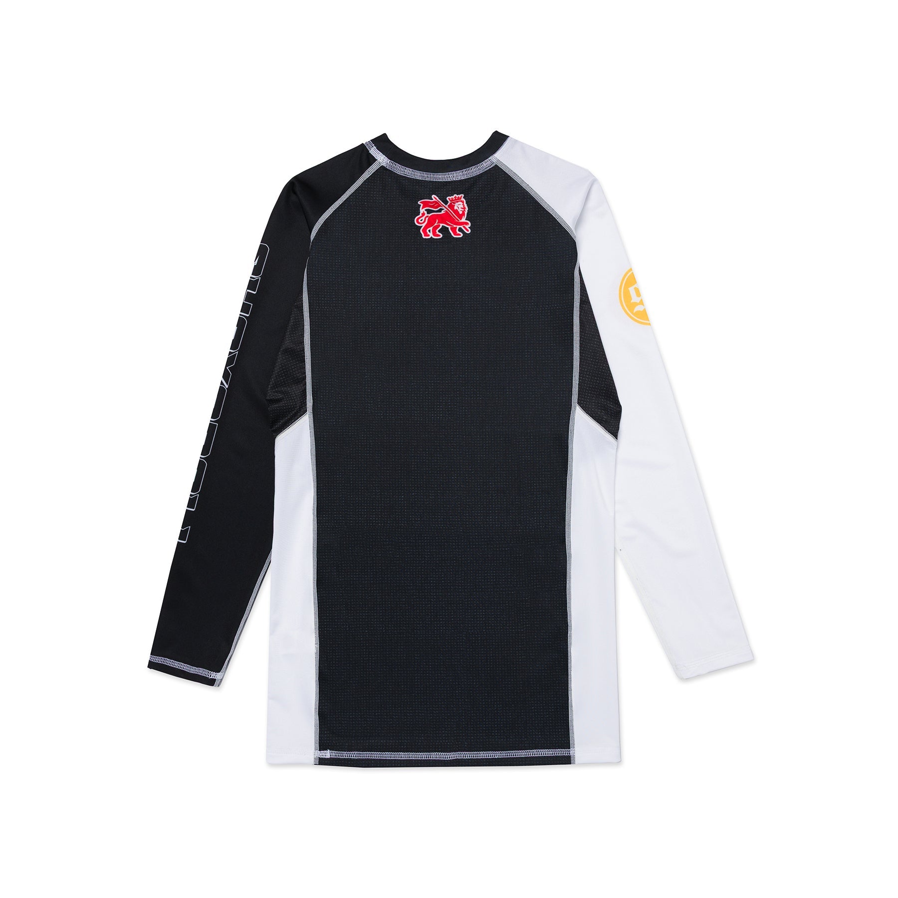 SHOYOROLL PW RANKED LS WHITE RASHGUARD