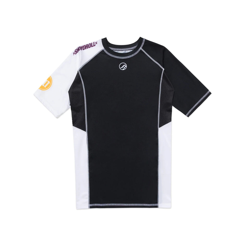 SHOYOROLL RANKED SS WHITE RASHGUARD