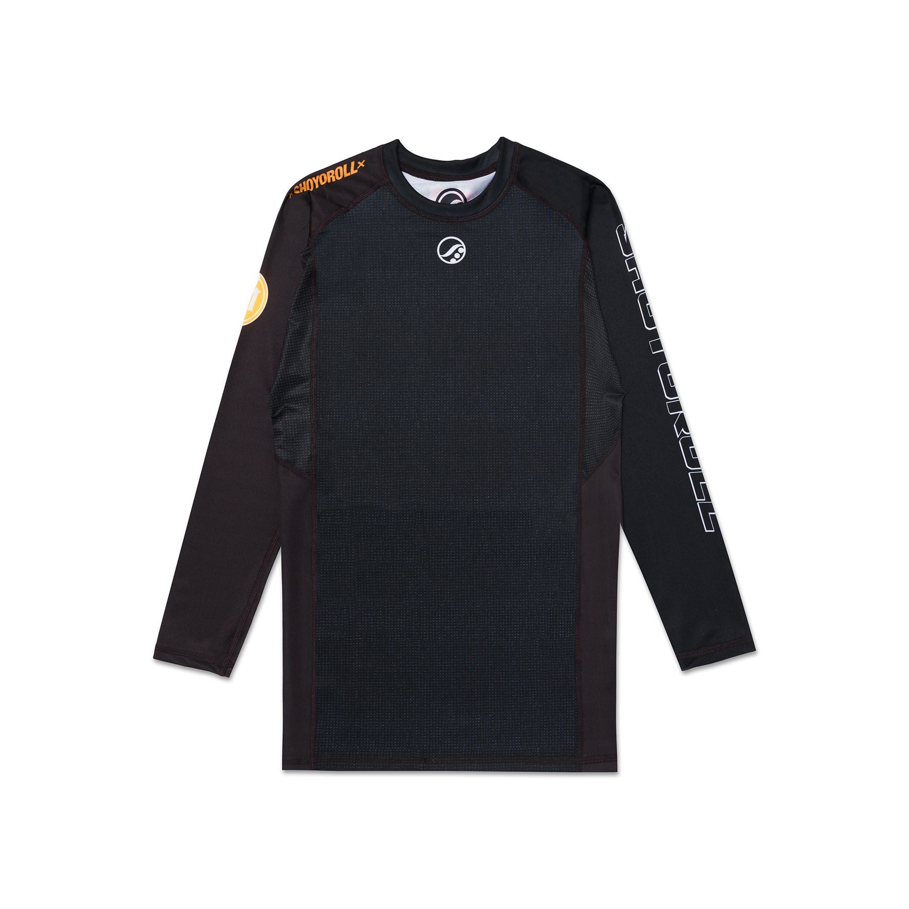 SHOYOROLL PW RANKED LS BROWN RASHGUARD