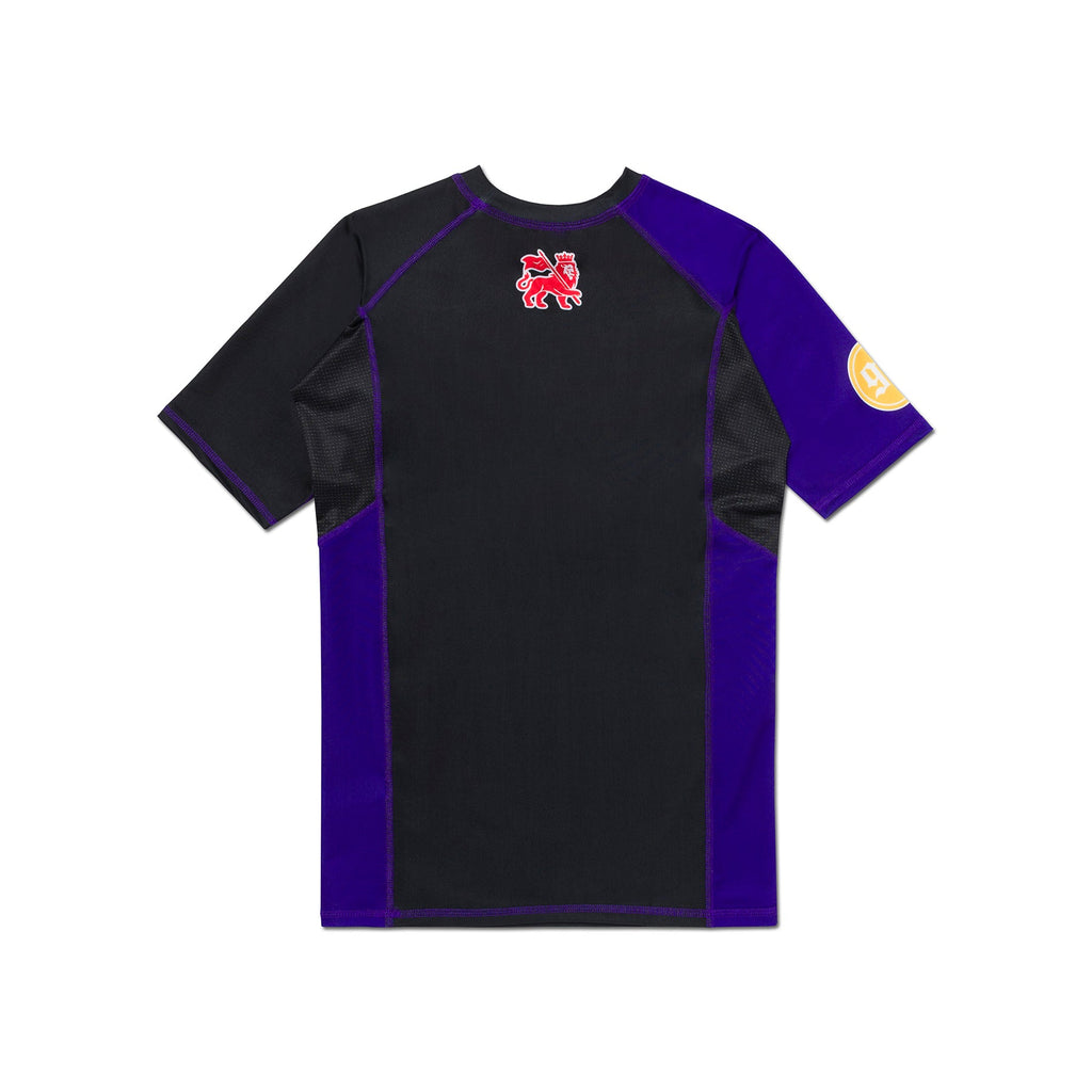 SHOYOROLL PW RANKED SS PURPLE RASHGUARD