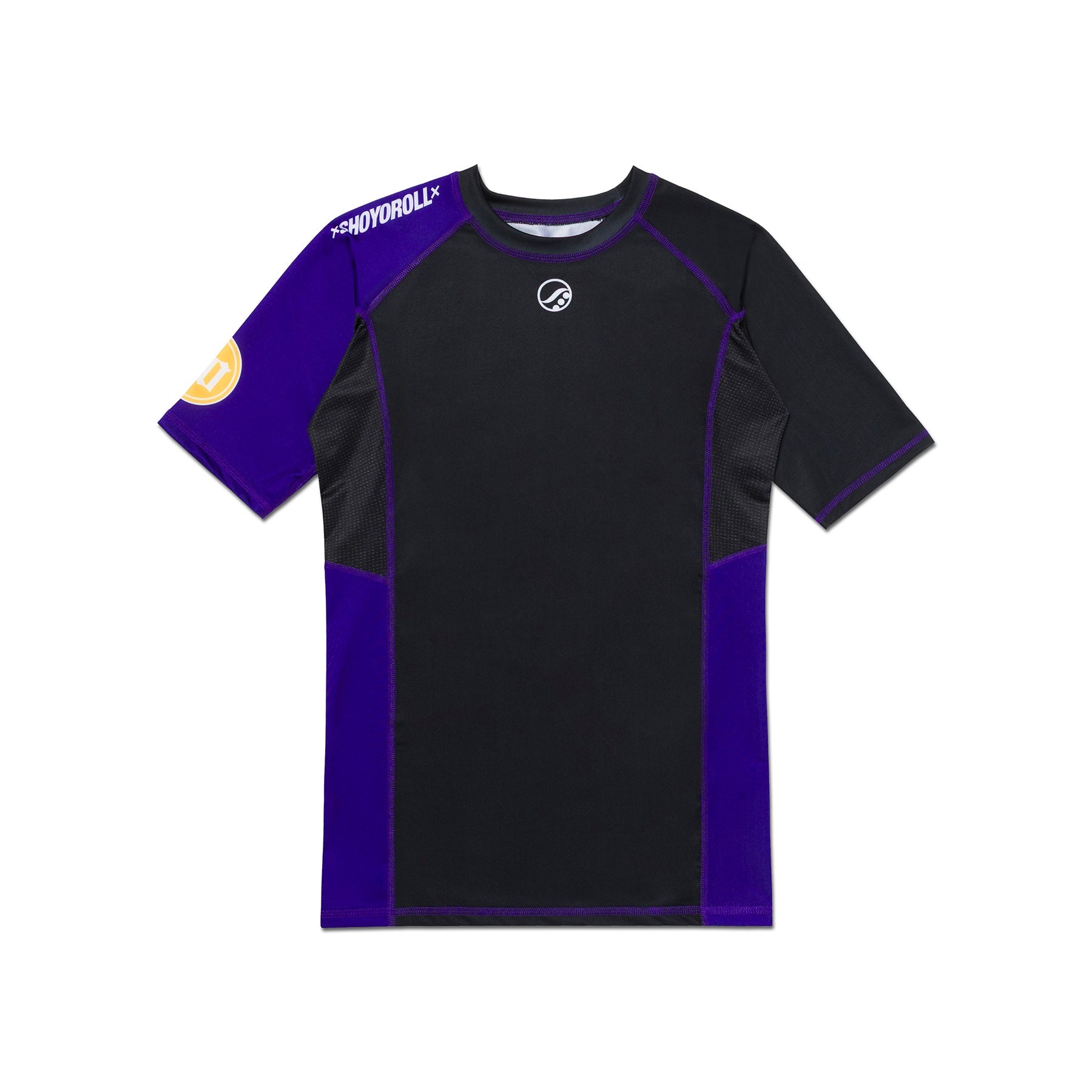SHOYOROLL PW RANKED SS PURPLE RASHGUARD