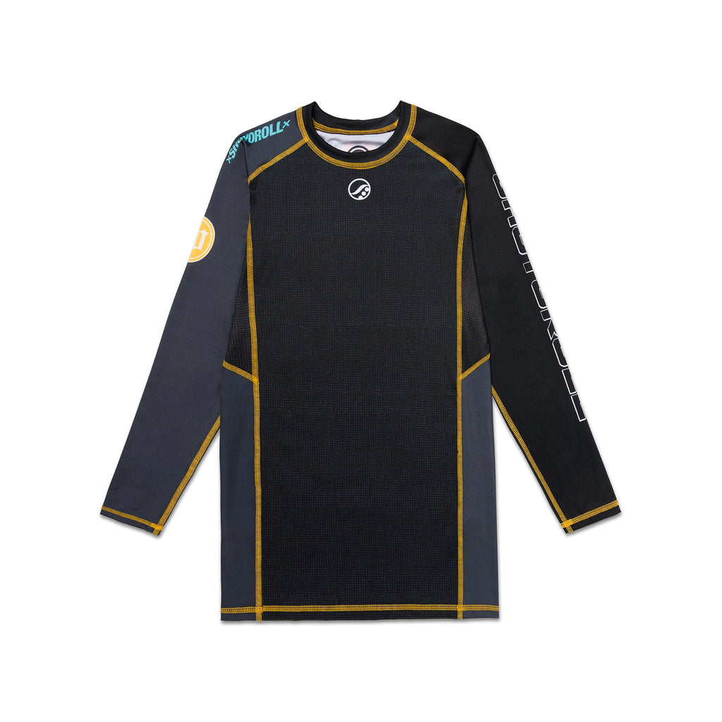 SHOYOROLL PW RANKED LS SCHWARZ RASHGUARD