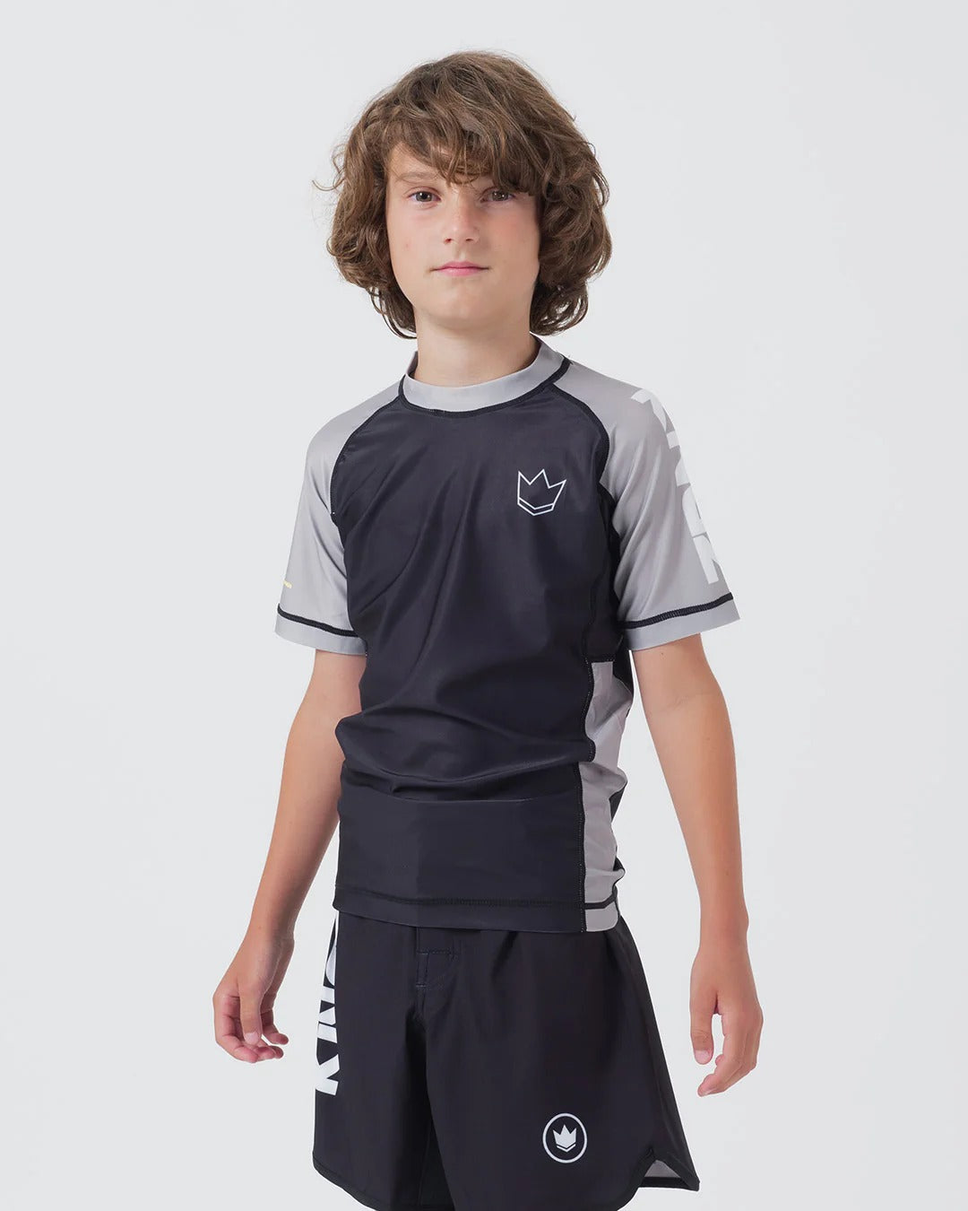 KINGZ RANKED YOUTH S/S  RASHGUARD