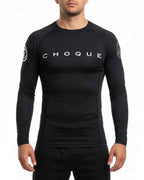 SHOYOROLL CHOQUE BATCH 121 WEAVES TRAINING BLACK SHORTS AND RASHGUARD