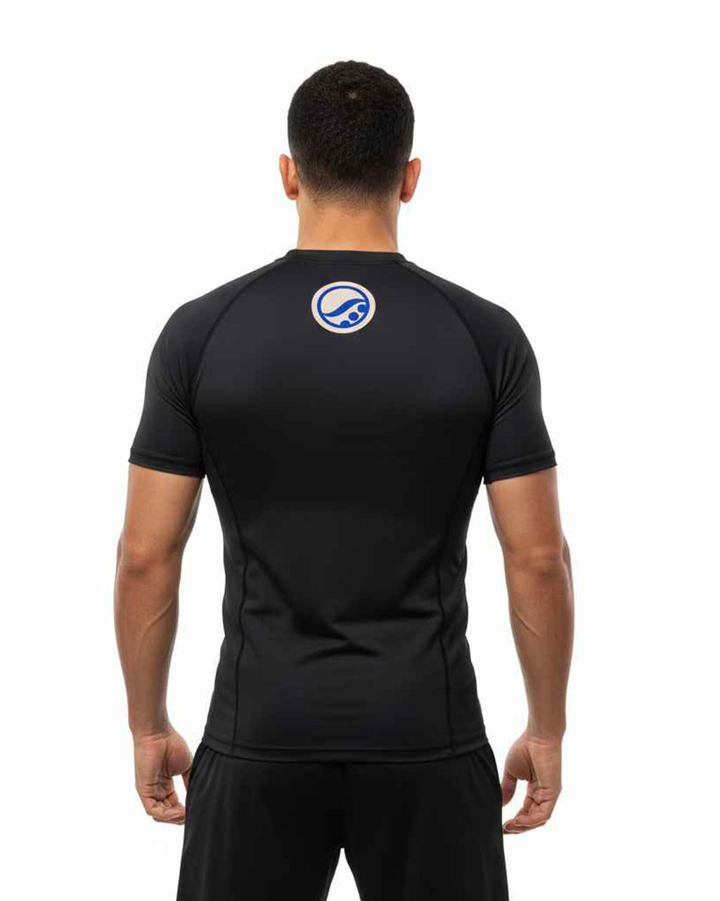 SHOYOROLL GRAPPLING TRAINING BLACK RASHGUARD