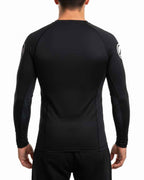 SHOYOROLL CHOQUE BATCH 121 WEAVES TRAINING BLACK SHORTS AND RASHGUARD