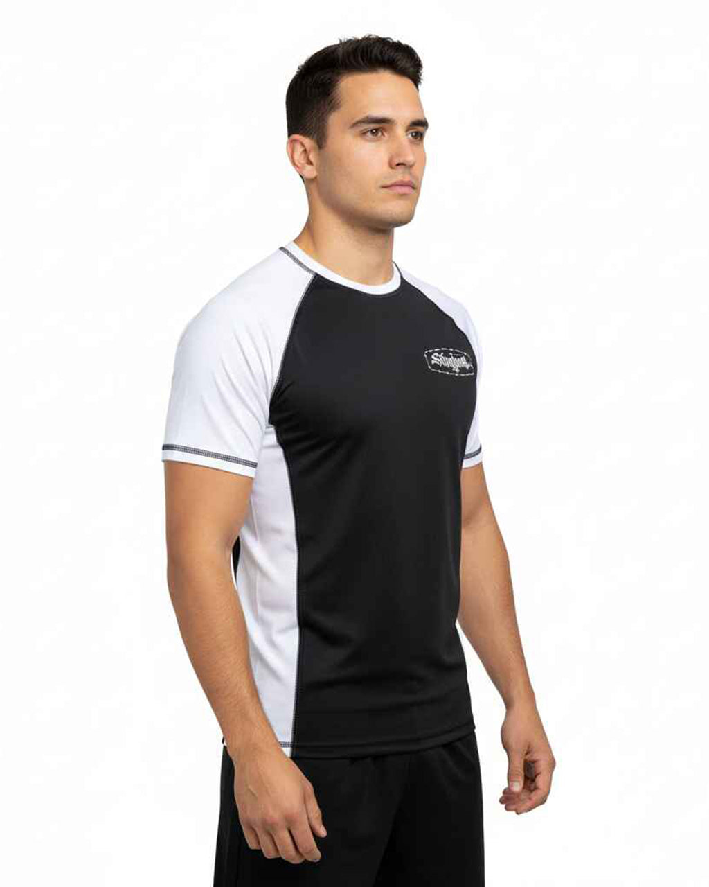 SHOYOROLL BARB WIRE SHORTS BLACK - PREMIUM BJJ NO-GI GEAR RASHGUARD
