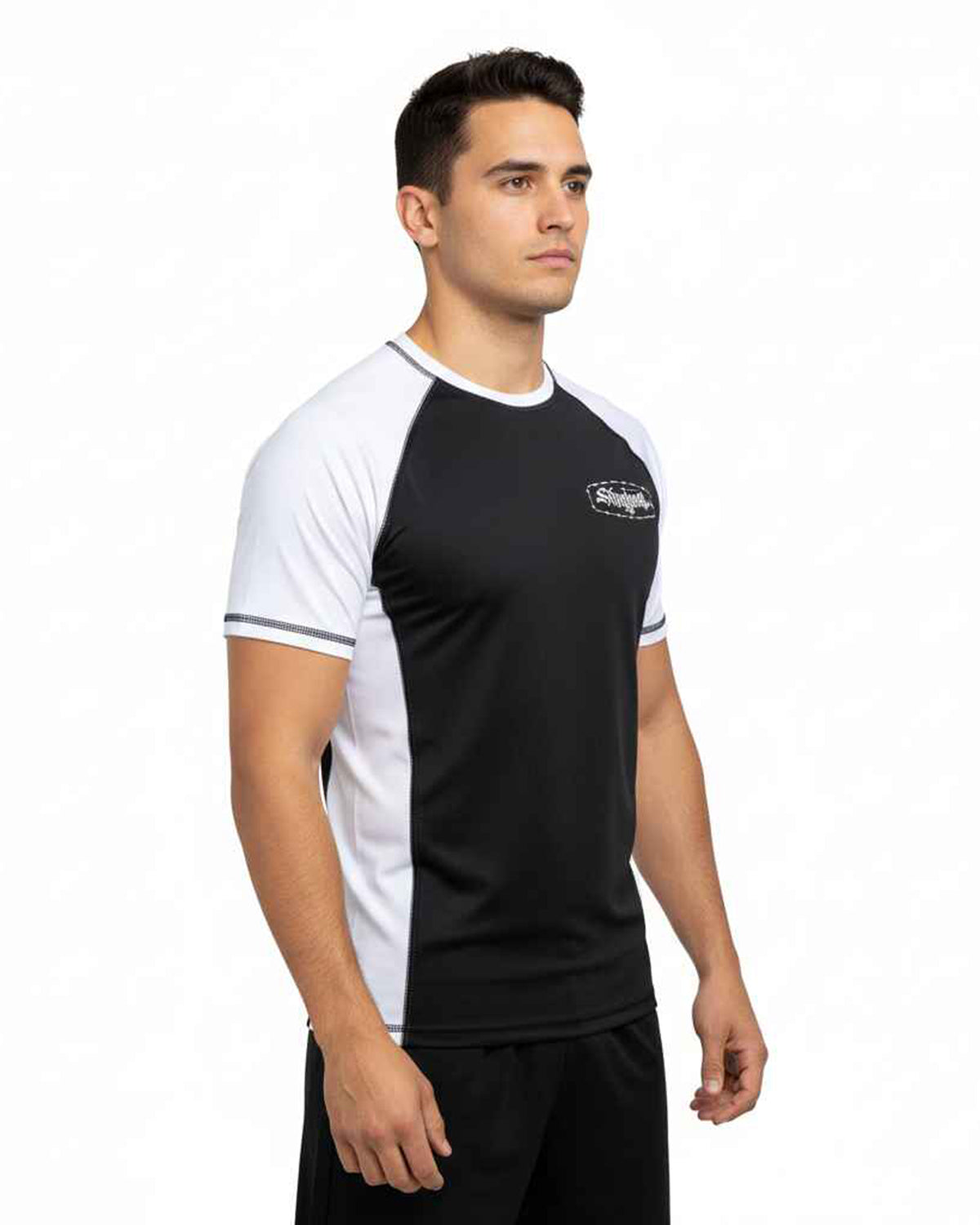 SHOYOROLL BARB WIRE SHORTS BLACK - PREMIUM BJJ NO-GI GEAR RASHGUARD