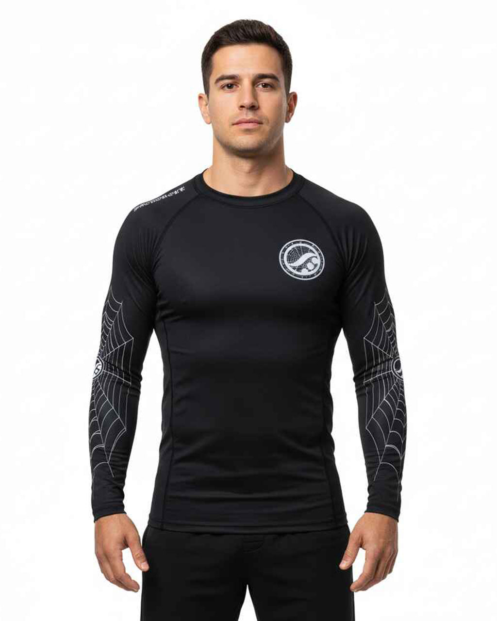 SHOYOROLL BATCH 117 ARANEAE LONG SLEEVE BLACK - LIMITED EDITION BJJ GEAR RASHGUARD