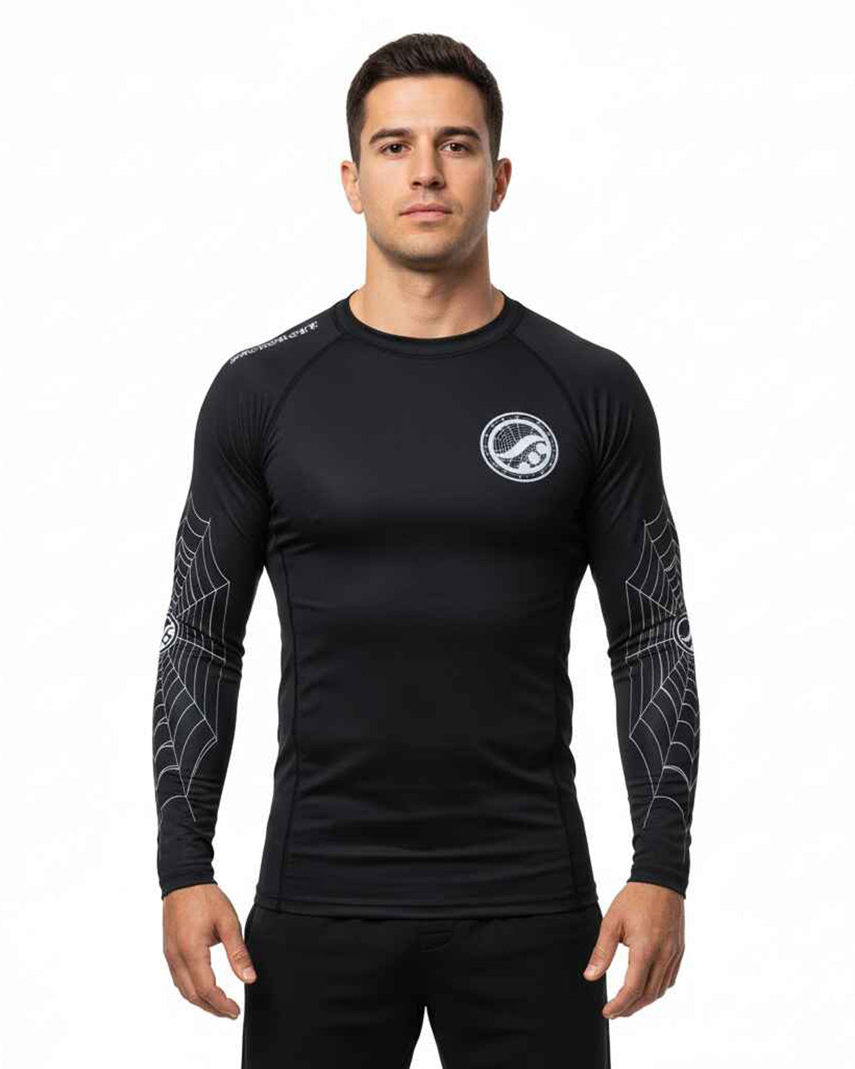 SHOYOROLL BATCH 117 ARANEAE LONG SLEEVE BLACK - LIMITED EDITION BJJ GEAR RASHGUARD