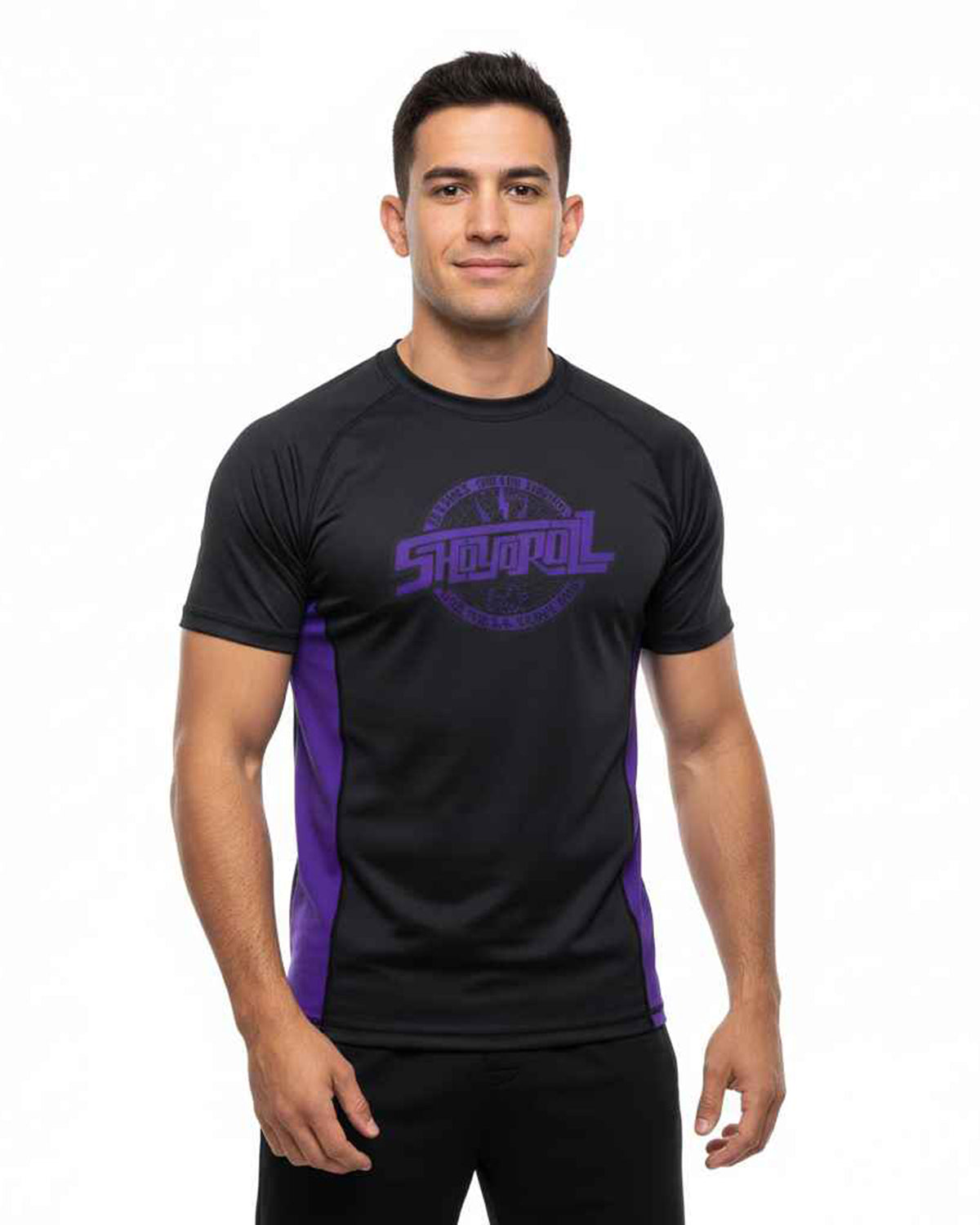 SHOYOROLL PURPLE HAZE COMPETITOR SHORTS AND RASHGUARD