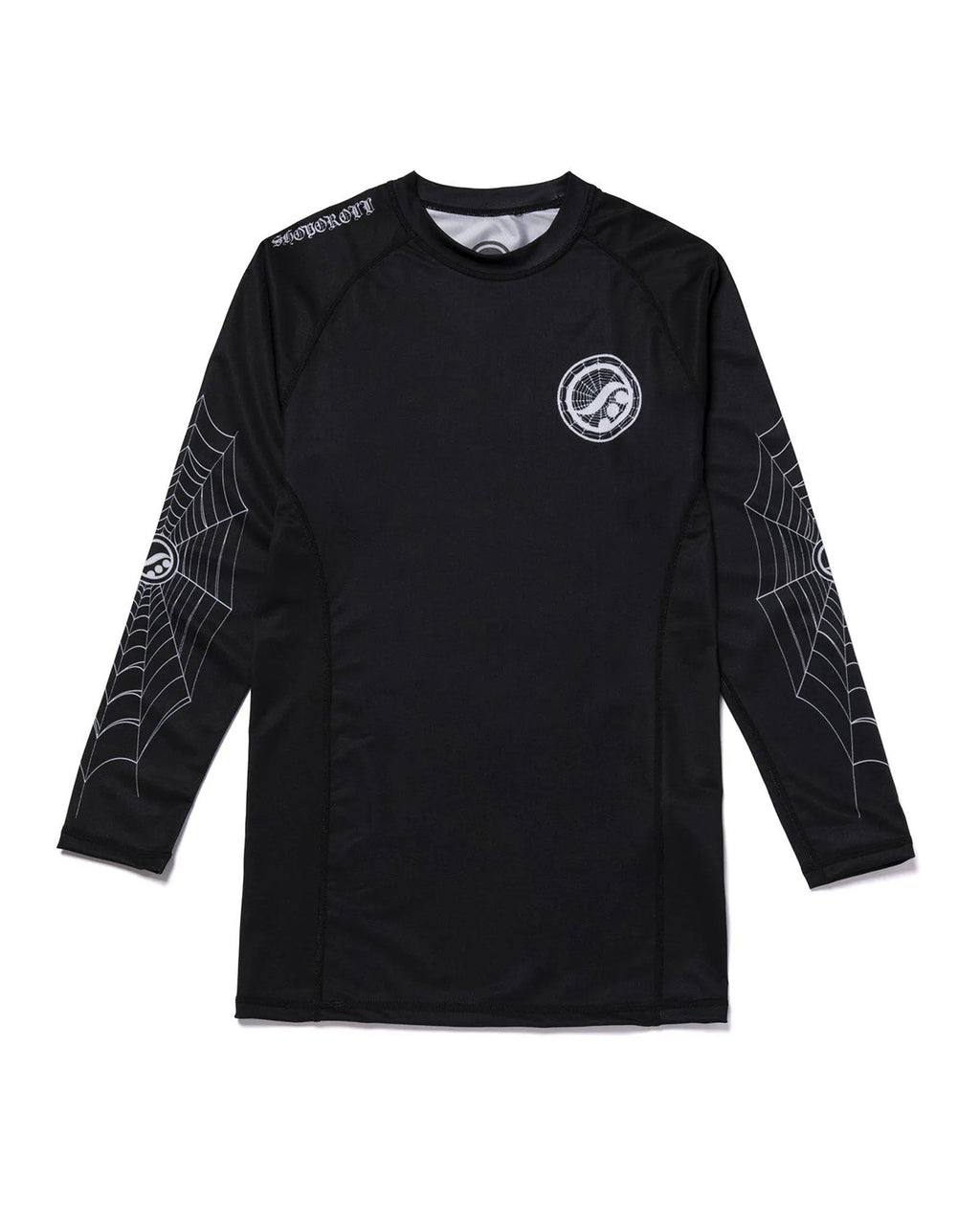 SHOYOROLL BATCH 117 ARANEAE LONG SLEEVE BLACK - LIMITED EDITION BJJ GEAR RASHGUARD