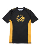 SHOYOROLL COMPETITOR 21 YELLOW SHORTS AND RASHGUARD