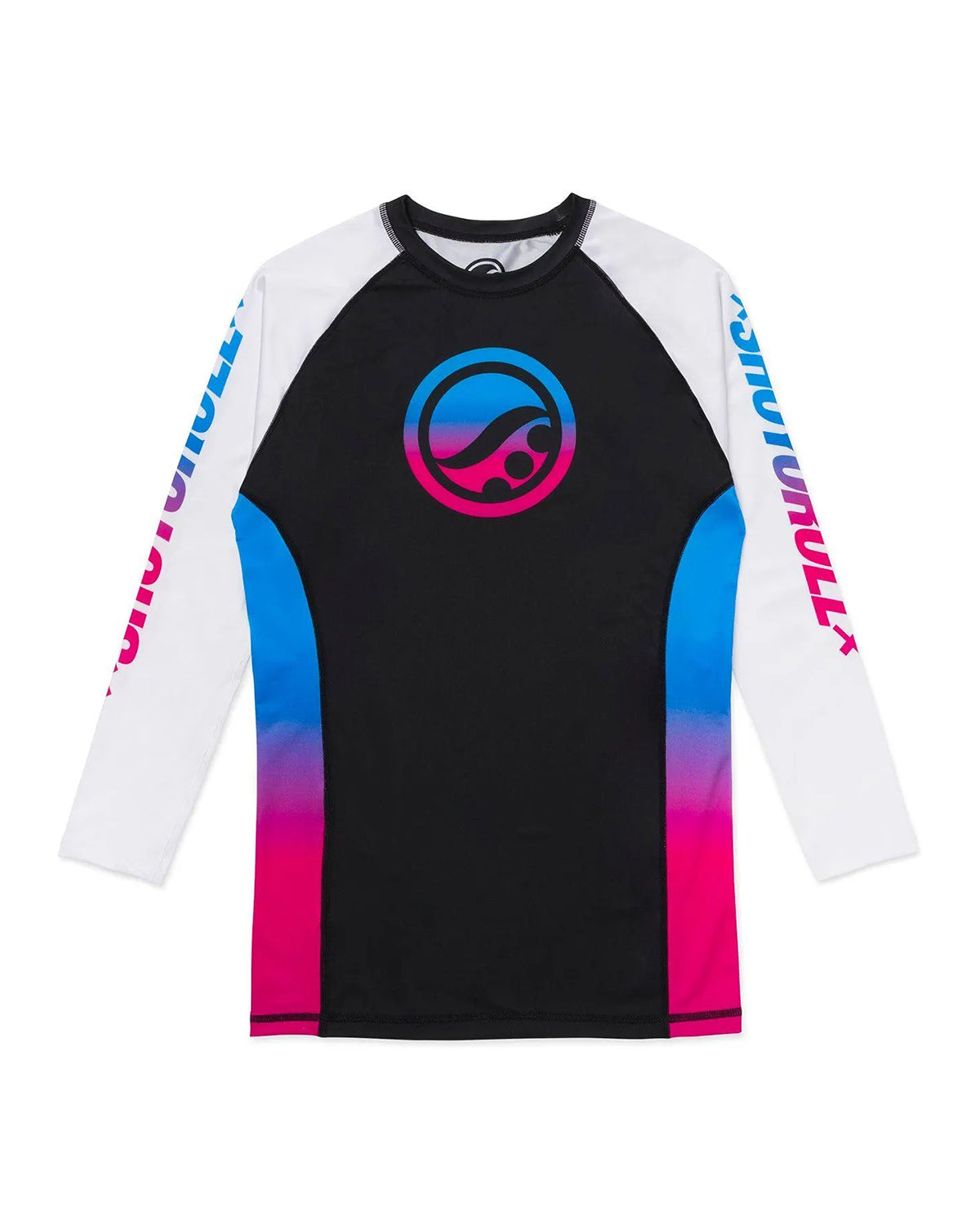 SHOYOROLLRETRO GRADIENT SHORTS AND RASHGUARD