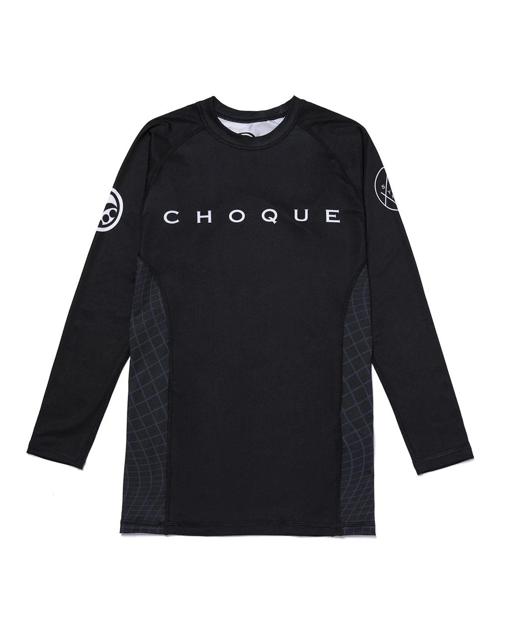 SHOYOROLL CHOQUE BATCH 121 WEAVES TRAINING BLACK SHORTS AND RASHGUARD