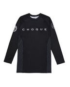 SHOYOROLL CHOQUE BATCH 121 WEAVES TRAINING BLACK SHORTS AND RASHGUARD