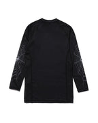 SHOYOROLL BATCH 117 ARANEAE LONG SLEEVE BLACK - LIMITED EDITION BJJ GEAR RASHGUARD