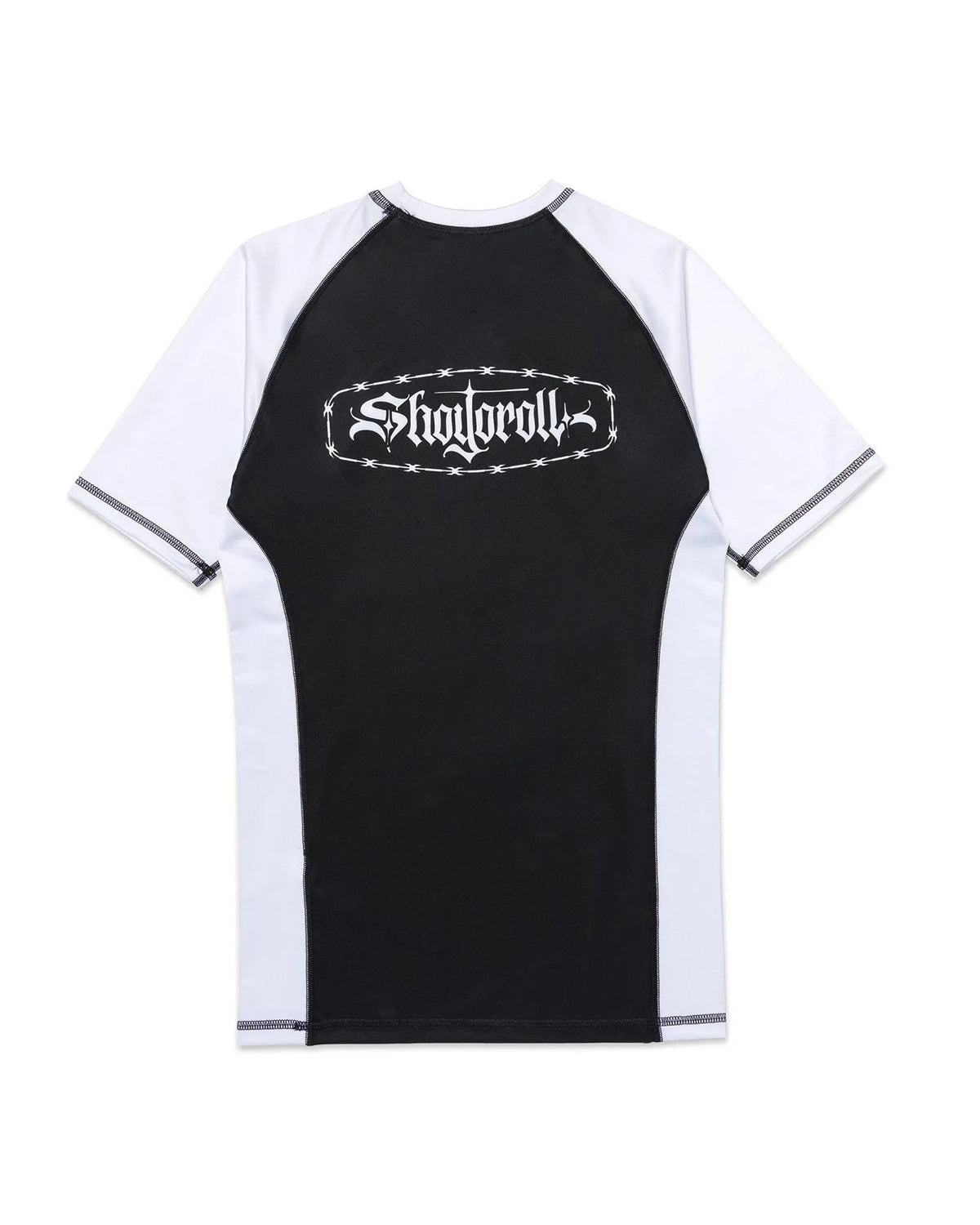 SHOYOROLL BARB WIRE SHORTS BLACK - PREMIUM BJJ NO-GI GEAR RASHGUARD