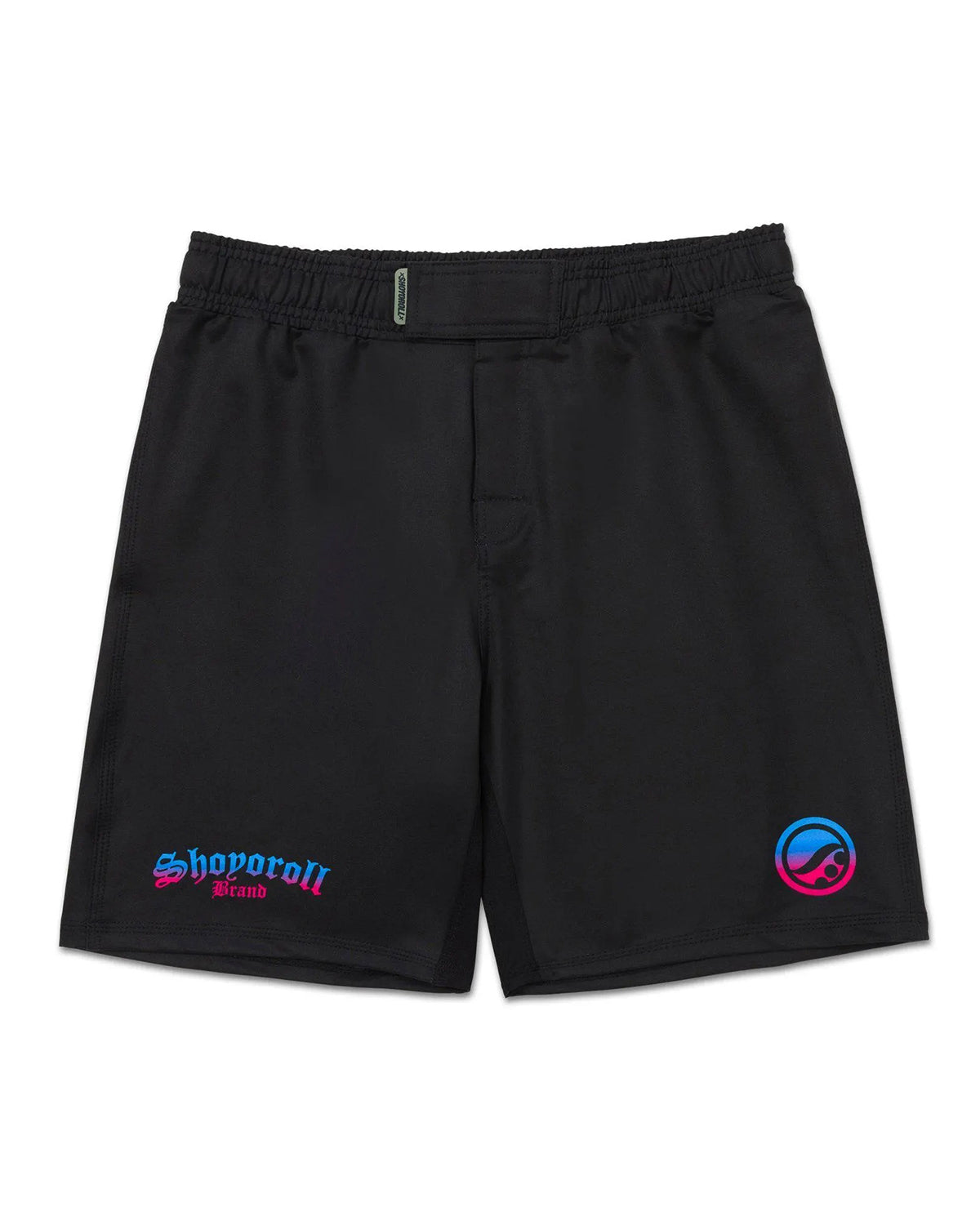 SHOYOROLLRETRO GRADIENT SHORTS AND RASHGUARD