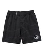 SHOYOROLL BARB WIRE SHORTS BLACK - PREMIUM BJJ NO-GI GEAR RASHGUARD
