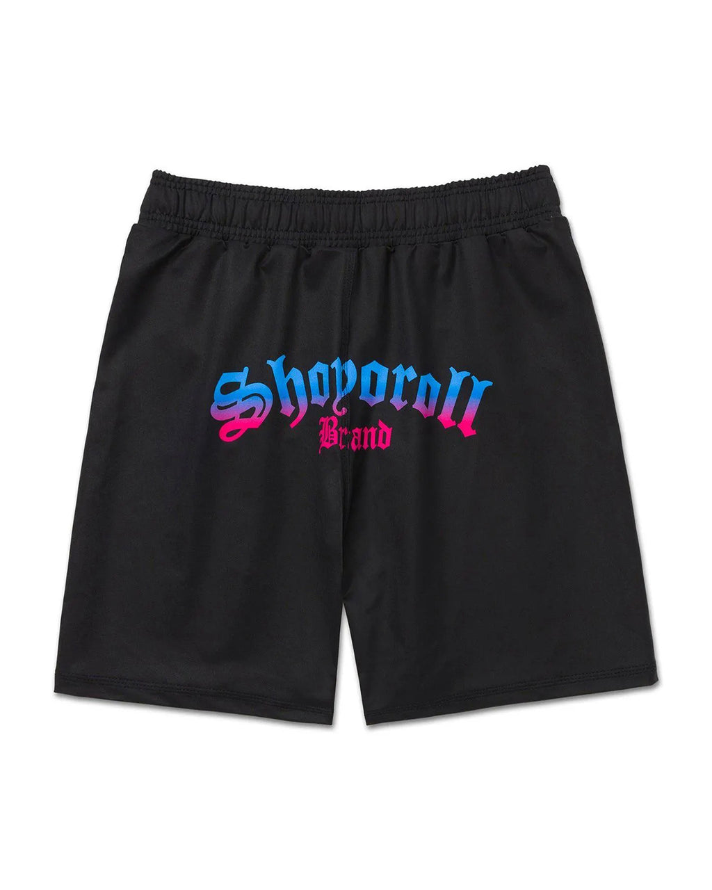 SHOYOROLLRETRO GRADIENT SHORTS AND RASHGUARD