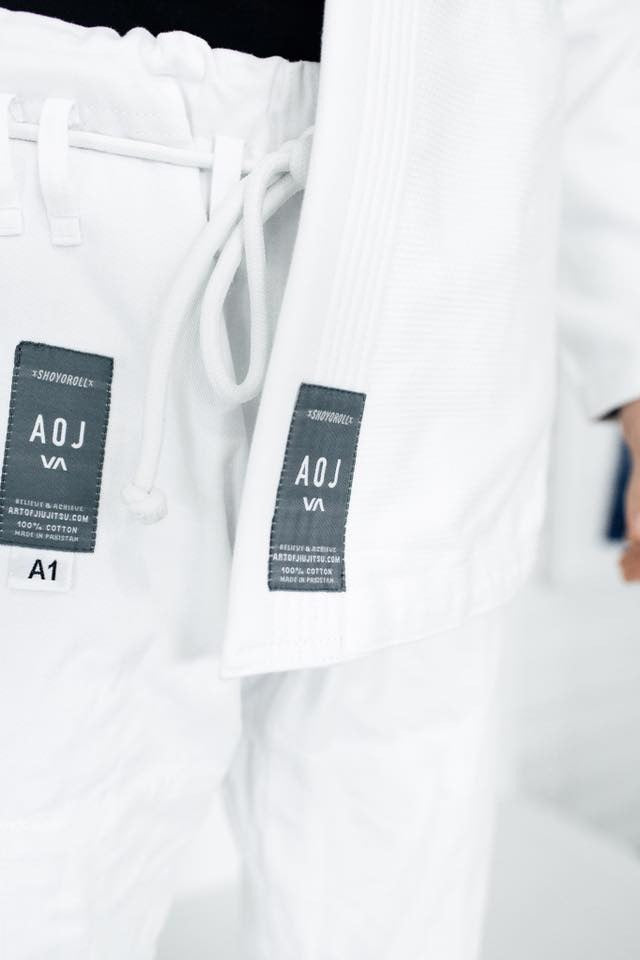 Shoyoroll x AOJ 2.0 BJJ Gi – White