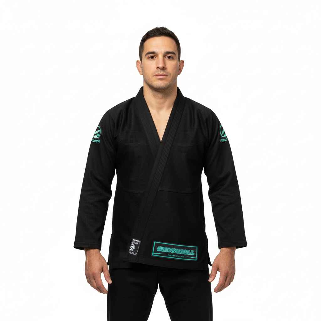 SHOYOROLL ALPINE COMPETITOR KIMONO / GI DE BJJ NEGRO
