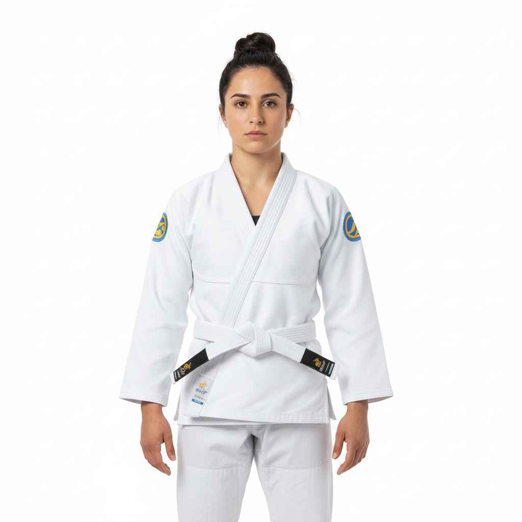 SHOYOROLL IBJJF X WAZAIR WHITE 2023 BBJ WHITE KIMONO / GI
