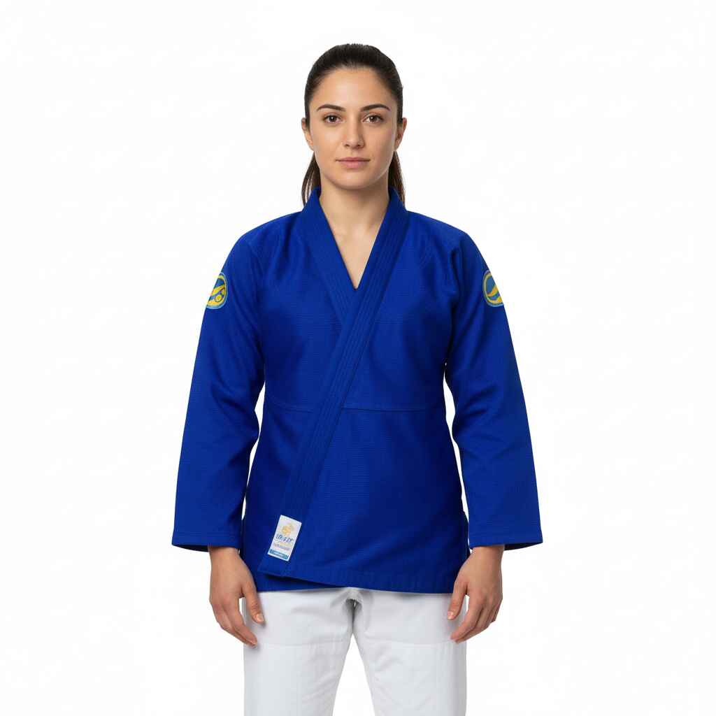 SHOYOROLL IBJJF 2024 WAZAIR ULTRALITE BLAUER KIMONO / GI